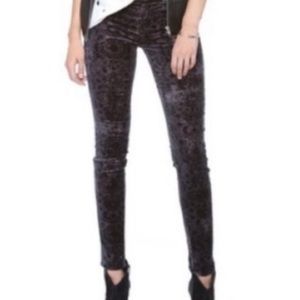 J Brand Super Skinny Velvet Jeans